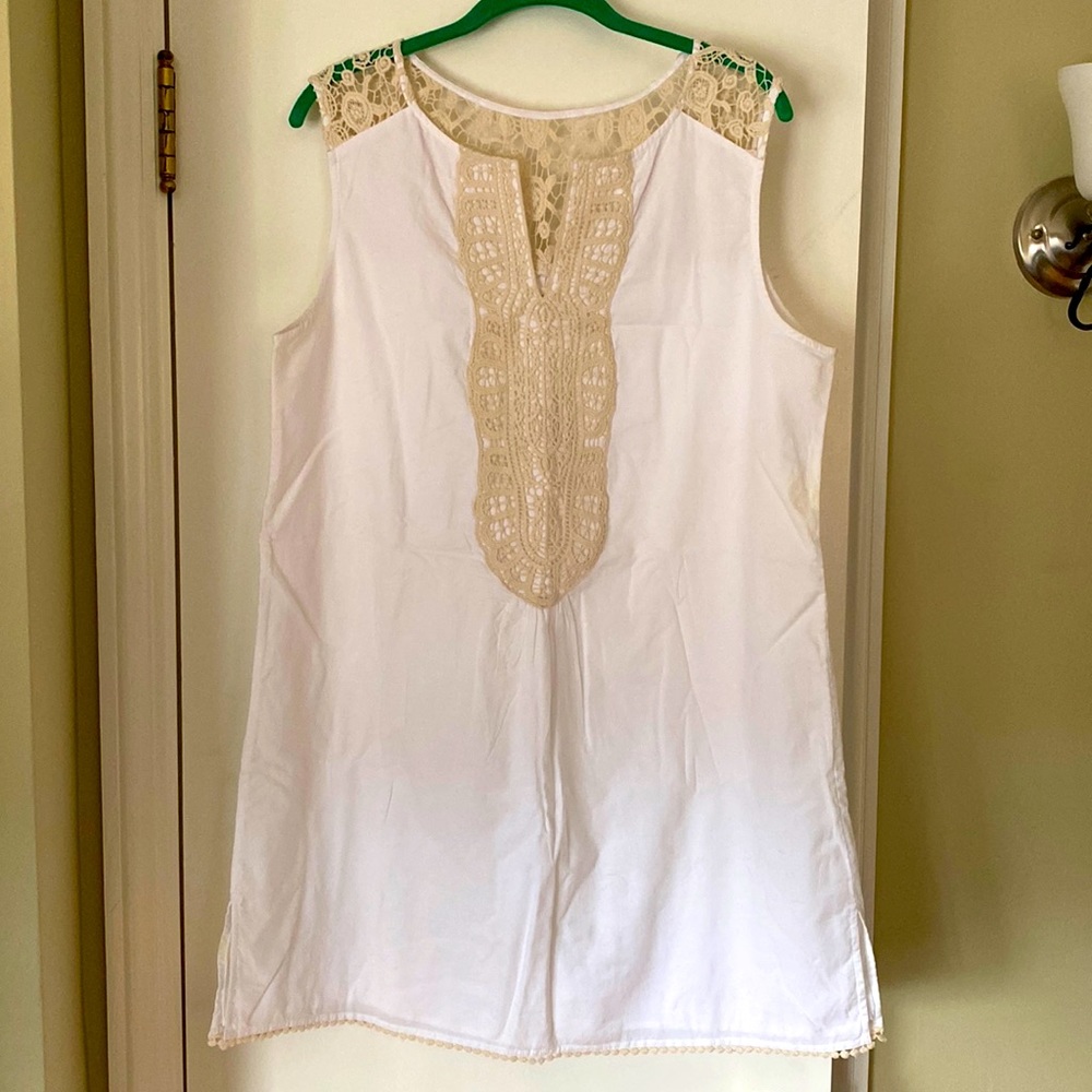 Soma white dress coverup